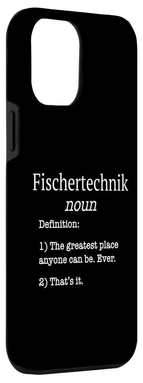 Fischertechnik Skiers Souvenir Case For Your Smartphone Not Your Basic Phone Cover Hilarious Fake Definition Style Case For Skiers And Snowboarders On Winter Vacations Slopeside Crew Gift Idea black polycarbonate TPU smartphone case