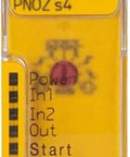 PNOZ S4 C 751104 Industrial Relay for Emergency Stop Controls, Easy Install Panel Ready Safety Relay for Automation Systems, Compact Relay Module for Machinery, Retrofit Friendly, Plug and Play Ready, Clear Stop Signal Handling in Industrial Panels.