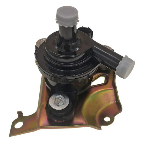 Premium Grade Engine Coolant Inverter Electric Water Pump Assembly G9020-47031 showcasing black plastic and metal bracket.