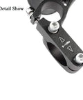 Clamp section of Road And Mountain Bike Aero Bars With Armrests Aluminum Alloy TT Rest Bar Adjustable Length Angle And Width