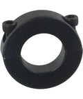 Top Grade Black Steel Two Piece Shaft Collar Clamp With Recessed Screws Perfect For 30mm Bore, industrial shaft locking ring