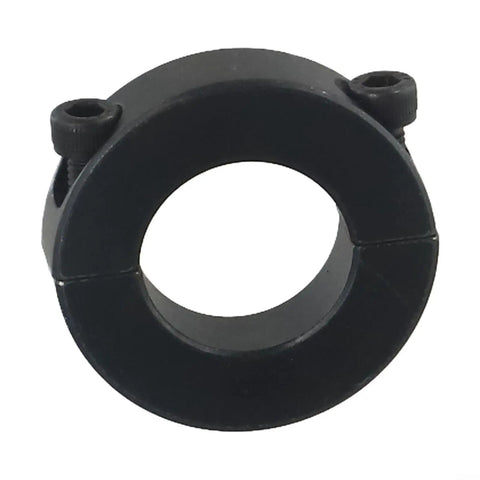 Top Grade Black Steel Two Piece Shaft Collar Clamp With Recessed Screws Perfect For 30mm Bore, industrial shaft locking ring