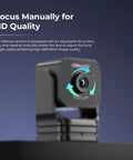 Nebula Camera For 3D Printing With Real Time Monitoring And Time Lapse Spaghetti Detection Cloud WiFi, focus adjustment close-up.