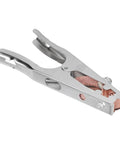 Heavy Duty 800A Earth Clamp For Welding Jobs With Copper Jaw Grip, Industrial Grade Ground Cable Connector, detailed view.