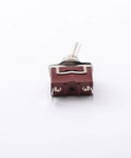 Heavy Duty Toggle Switch On Off 2 Pin SPST 15A 250VAC With Silver Contacts Brown Plastic Terminal Rocker For Control Panels, Appliances, And Industrial Equipment, brown body