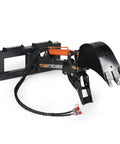 Skid Steer Fronthoe Attachment With 14 Inch Bucket And Bolt On Backhoe Thumb For Universal Quick Attach