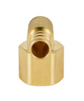 5Pc Brass Barb Crimp PEX 1/2 In X 1/2 In Female NPT Swivel Elbow Adapters, Lead Free, Heavy Duty Fittings, Universal PEX Connection For All Brand Tubing, Clamp Compatible, Durable Brass Construction brass elbow fitting