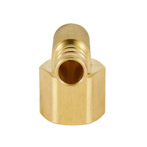 5Pc Brass Barb Crimp PEX 1/2 In X 1/2 In Female NPT Swivel Elbow Adapters, Lead Free, Heavy Duty Fittings, Universal PEX Connection For All Brand Tubing, Clamp Compatible, Durable Brass Construction brass elbow fitting