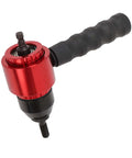 Professional Cordless Drill Rivet Nut Tool Adapter Kit For Fastening Metal Sheets Cars And Aluminum Boats With 5 Mandrels Carry Case, red metal adapter