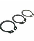 All In One 250 To 500 Piece Retaining Clip Kit Set 5 To 20mm Black 65Mn Steel External C Type Circlips For Bearing Shafts