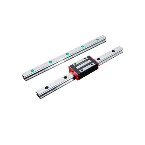 Heavy Duty Linear Rail Kit With HGR25 Rails And HGH25CA Blocks, 2 Rails From 1450mm To 2550mm on white background