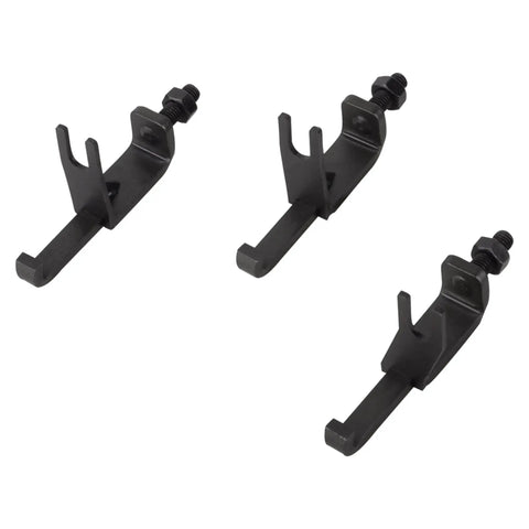 DPS6 Double Clutch Transmission Installer And Remover Tool For Bolt On Fitment Pro Grade Easy To Use Auto Repair Gear, black steel set