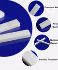 27 Pack Soapstone Pens And Flat Pencils For Welding And Metal Marking On Steel, showing premium material and precise marking.