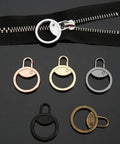 Detachable Metal Zipper Pull Replacement For Suitcases Luggage Backpacks And Jackets Gold Zip Slider Extender Handle
