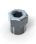 Single axle nut from Skateboard Truck Axle Rethreader Kit With Pilot Shaft Four Fresh Axle Nuts And Genuine Parts Sticker