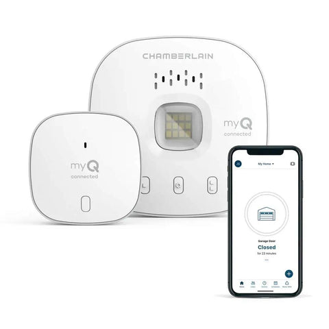 Smart Garage Control Hub with WiFi and Bluetooth Smartphone Controlled Garage Opener Remotely Open or Close from Anywhere