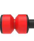 Code Red Sway Bar Stabilizer Link Kit For GM Trucks And SUVs Fits Avalanche Blazer Escalade Suburban Sierra Silverado Tahoe Yukon Hummer 1978 2019 Premium Sleeves And Bushings Made In USA red bushings on black link