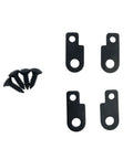 Heavy Duty Guitar Effects Pedal Mounting Kit With Metal Brackets And Screws Universal Pedalboard Hardware For All Effects Pedals 4 Sets