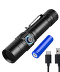 365nm UV Flashlight Blacklight For Minerals And Rock Hunting, Resin Curing, Pet Urine And Blood Detector, AC Leak Finder