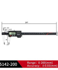 NHYWGMZG 150mm Electronic Digital Caliper Measuring Tool with Screen(SHANHR-5142-200) showing measurement scale and display.