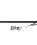 32 Inch 12V Linear Actuator With Beefy 440 Pound Load Capacity, 2000N, IP65 Waterproof, and mounting brackets shown