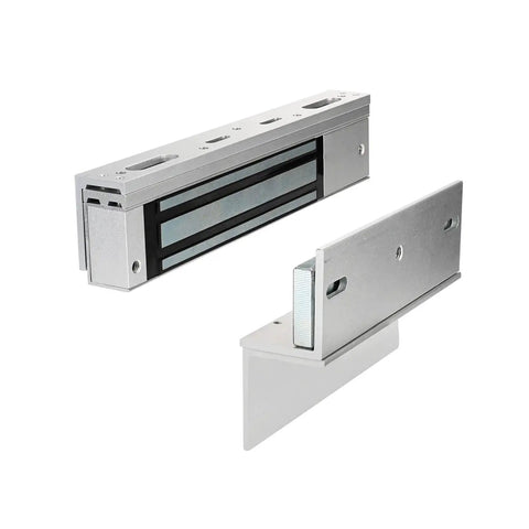 Heavy Duty Z And L Bracket For 600 Lbs Electromagnetic Door Lock, 280 Kg Holding Force, Aluminum Mounting Bracket for Wood Metal Doors