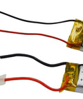 2-Pack 3.7V 150mAh Li-Poly Battery Replacement For Syma S107 S107G RC Helicopters And Mini RC Cars, 20C Discharge