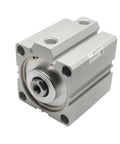 Angle view of Air Pneumatic Double Acting Compact Cylinder With 25 mm Bore And 5 To 100 mm Stroke SDA25 Series