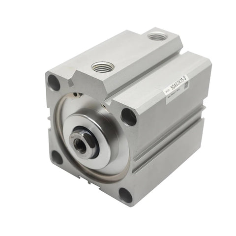 Angle view of Air Pneumatic Double Acting Compact Cylinder With 25 mm Bore And 5 To 100 mm Stroke SDA25 Series