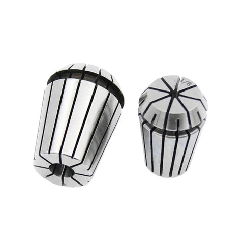 Ultra Precision ER AA High Performance Spring Collet Chuck For CNC Milling Routers Lathes, two sizes displayed.