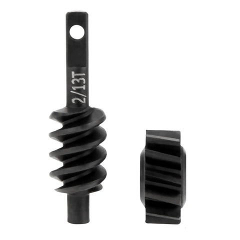 SCX30 Worm Gear Differential Set For 1/30 Axial RC Crawler Upgrades, 2 Sets 2/13T Overdrive 23 Percent, CNC Machined Bolt On