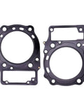 Heavy Duty Motorcycle Head Cylinder Gasket Featuring A Hella Tough Seal For Vlr1800 Intruder C1800r Boulevard C109r C109rt M109r2 Bike Models Oem 11142 48G00 Replacement Part - close-up view of two gaskets.