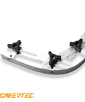 Detail of Heavy Duty Flexible Curve Template Kit With 107 And 37 Inch Steel Contour Guides for precise woodworking transfers.