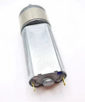 Smooth Operator DC Gearmotor For Diy Builds And Rc Car Mods Featuring Planetary Speed Reducer Cw Ccw Toggle Switch 6V 12V showing silver cylindrical motor.