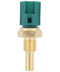 Toyota Engine Coolant Temperature Sensor Upgrade for Tacoma Tundra 4Runner Camry and More green connector brass threaded sensor