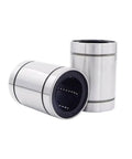 25mm Linear Ball Bearing Long Type for 3D Printers and CNC Parts High Precision Smooth Linear Motion Bearing Steel Durability Dope for DIY Projects Pro Builds and Creative Maker Setups, two bearings