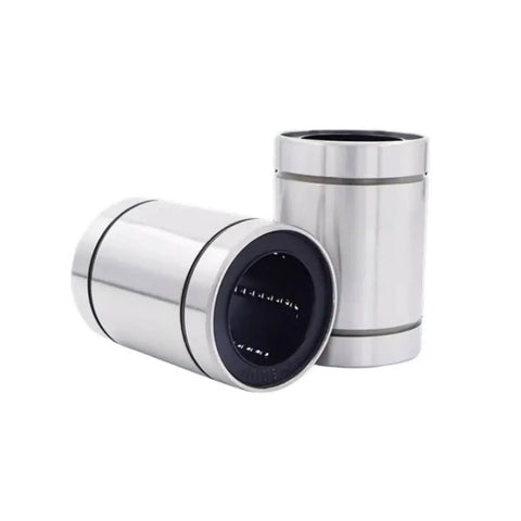 25mm Linear Ball Bearing Long Type for 3D Printers and CNC Parts High Precision Smooth Linear Motion Bearing Steel Durability Dope for DIY Projects Pro Builds and Creative Maker Setups, two bearings