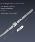 Ender 3 X Axis Linear Rail Kit With MGN12C Guide Rail 12.6 Inch Length Mount Bracket Sprite Pro Bracket Included
