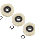 Beefed Up 36 Tooth Planetary Gear Set For Hub Motor E Bike With Nylon Stainless Steel Gears And Bearing Quiet Noise Reduction Wheel Hub Components 38mm Size 3 Pack featuring three gears and bearings