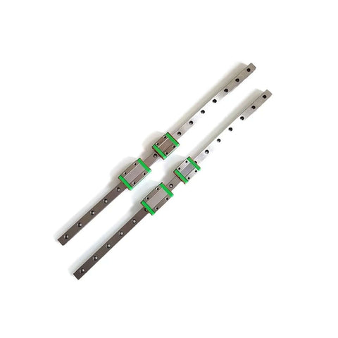 High Precision Linear Guide Rail Kit MGN9 450 Millilong Smooth Rod With Predrilled Carriages For CNC Robotics And Smooth Sliding Motion, MGN9 rails