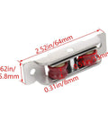 Heavy Duty Double Wheel Pulley For Sliding Doors And Windows Smooth Rolling Nylon Roller With Stainless Steel Shell Silver Finish, 2.52in size