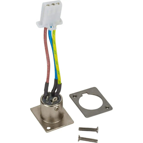 Replacement Remote Socket Assembly 97495-59 For XRC Gen 2 Winches with metal base, colored wires, and screws.