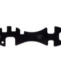 10 Way Cylinder Welders Wrench Kit With 7/16 Inch To 1 1/8 Inch Openings Forged Steel Socket Tool, showcasing a versatile black design.