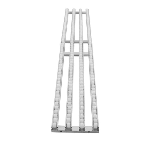 Portable Roller Conveyor Table For Unloading Goods Foldable Unpowered Gravity Conveyor With Steel and Plastic Construction