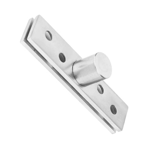 Stainless Steel Revolving Door Hinge 360 Degree Pivot For Cabinets And Kitchen Doors Beefy Durable Built To Last With Brushed Finish