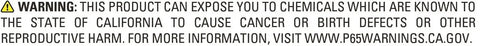 Warning label for Lightweight Aluminum Tank Welding Bung For Racing Fuel Systems