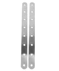 Two Pack Stainless Steel Corner Brackets For Tables And Chairs With Quick No Fuss Installation Silver Flat Angle Brace Plates