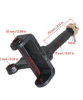 Front view of Front Steering Spindle Knuckles For Go Karts And ATV UTV Quad Buggy 4 Wheelers Left And Right Drum Brake Compatible.