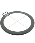Top view of USB C MIDI Drum Pad Controller With 4 MPE Zones Featuring Continuous Pressure Radius And Velocity 10 Inch Electronic Drum Pad