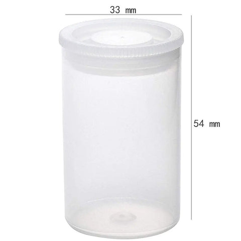 Transparent 35mm Film Canisters With Airtight Lids Pack Of 15 Durable Plastic Storage Reels For Film Cameras Keeps Film Safe And Organized